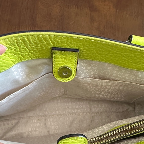 Kate Spade Yellow Geometric Tote Bag - Picture 8 of 16